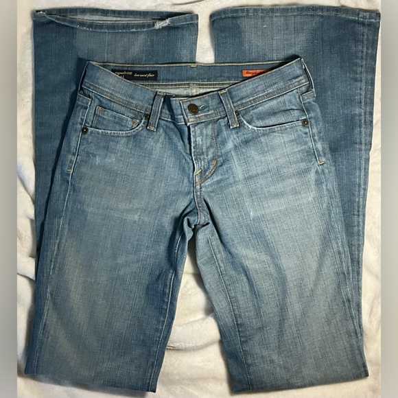 Citizens of Humanity Ingrid #002 Stretch Low Waist Flair Jeans by Jerome Dahan - Picture 1 of 5